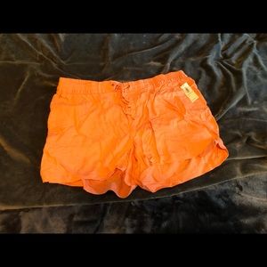 Creamsicle orange shorts